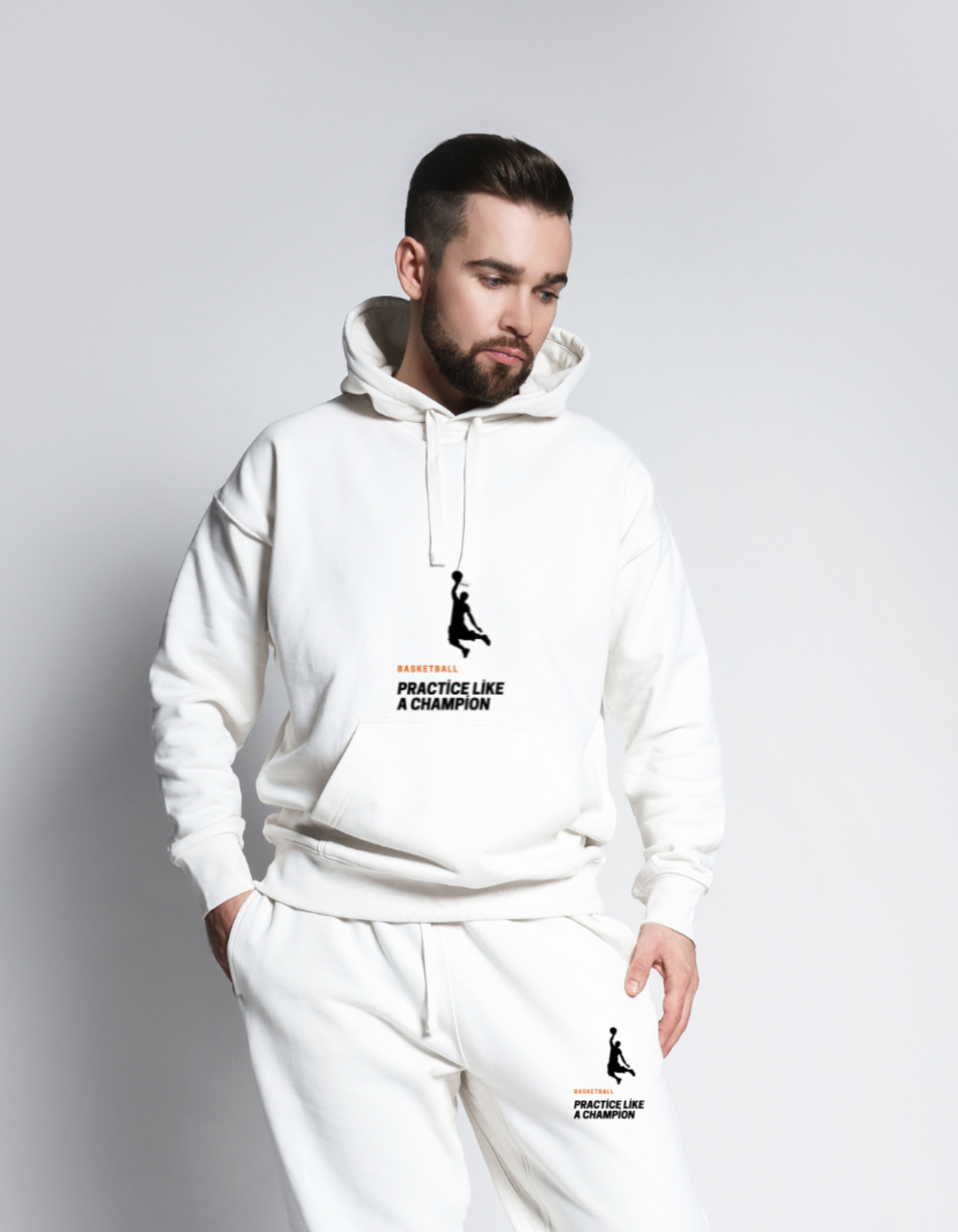 Unisex Hoodie and Joggers Basket Ball Edition Set