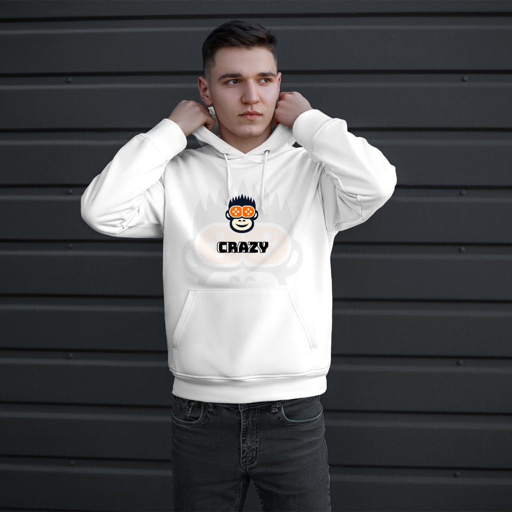 Unisex Hoodie Crazy Monkey Edition