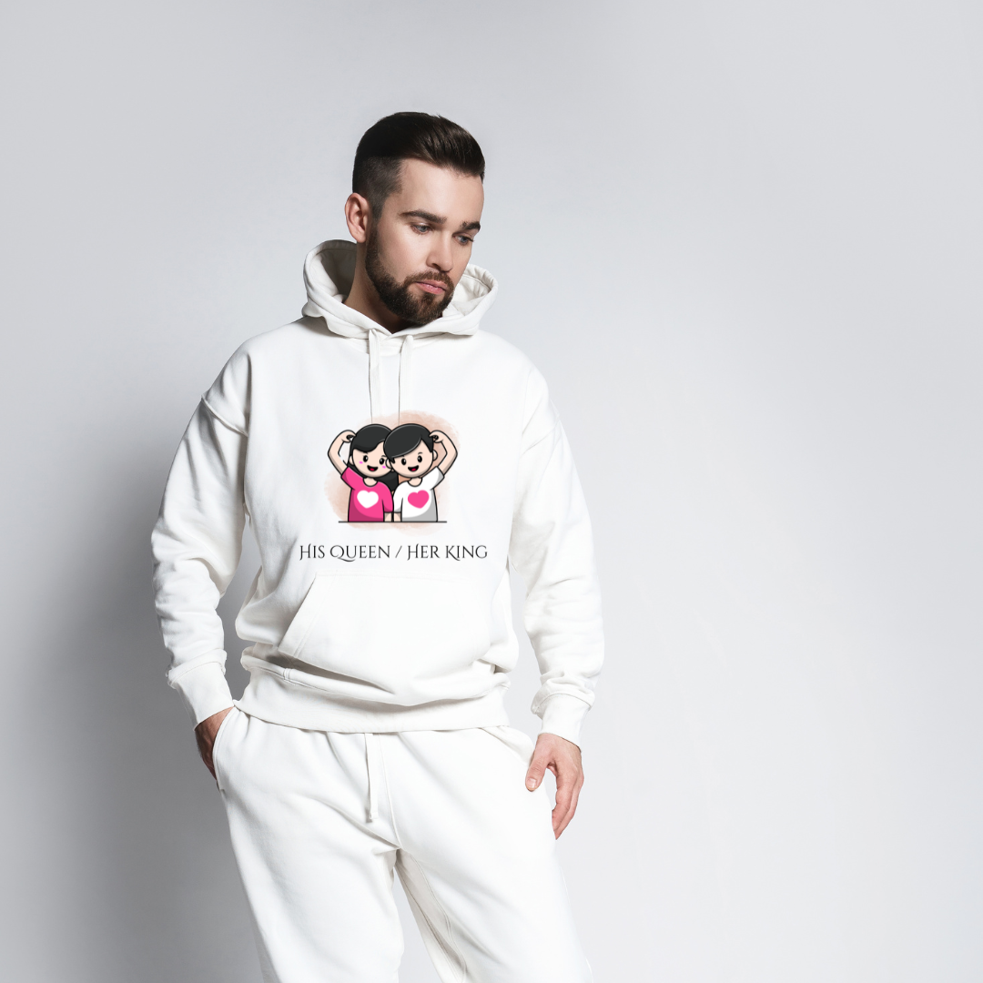 Unisex Hoodie His Queen/ Her King