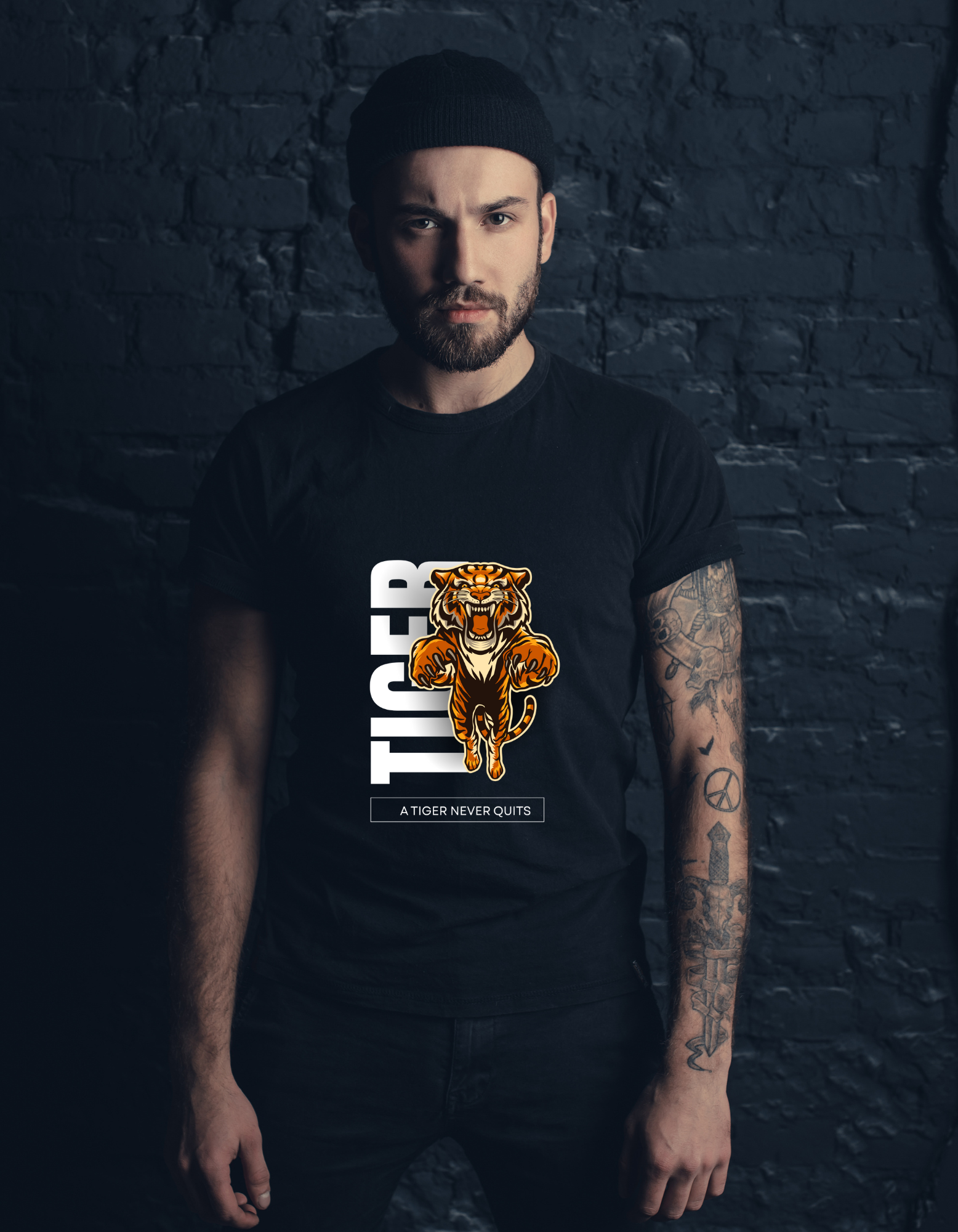 Unisex Classic Crew T-Shirt TIGER